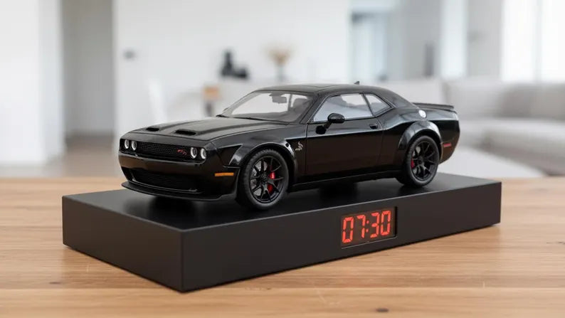 Budzik samochodowy Inspirowany Autem Dodge Challenger SRT Hellcat